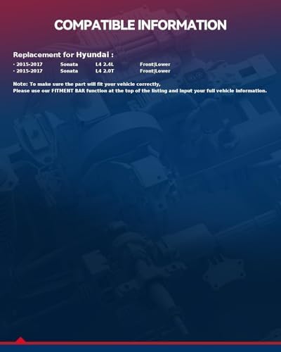 KAX FO1228119 Protector contra salpicaduras de motor compatible con enfoque 2012-2018