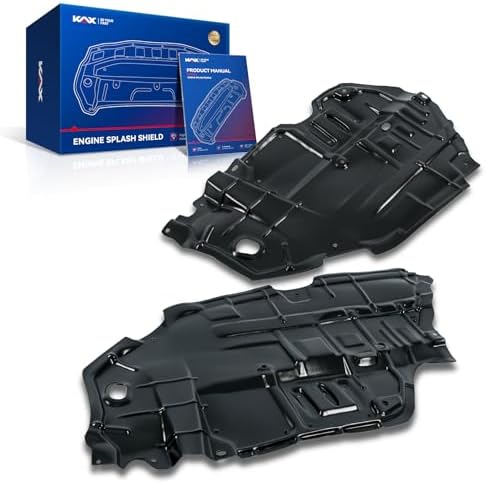 KAX FO1228119 Protector contra salpicaduras de motor compatible con enfoque 2012-2018