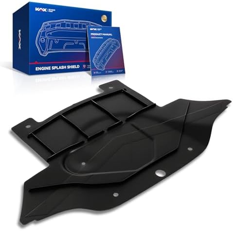 KAX FO1228119 Protector contra salpicaduras de motor compatible con enfoque 2012-2018