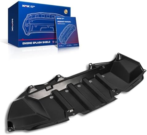 KAX FO1228119 Protector contra salpicaduras de motor compatible con enfoque 2012-2018