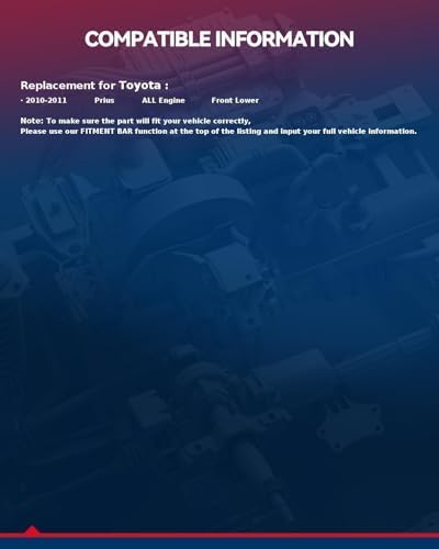 KAX FO1228119 Protector contra salpicaduras de motor compatible con enfoque 2012-2018