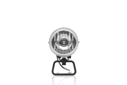 KC HiLiTES 1490 Rally 400 4 55w Single Driving Light with ABS Stone Guard  Black