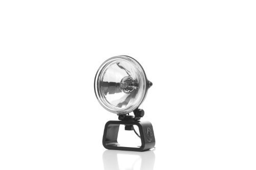 KC HiLiTES 1490 Rally 400 4 55w Single Driving Light with ABS Stone Guard  Black