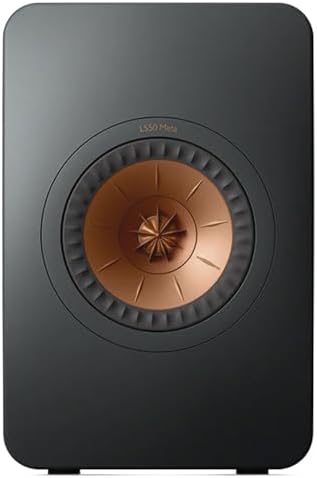 KEF LS50 Meta Passive Bookshelf Speakers   Pair  Carbon Black 