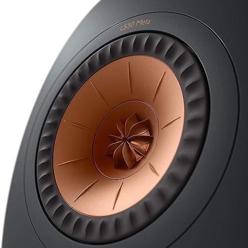 KEF LS50 Meta Passive Bookshelf Speakers   Pair  Carbon Black 