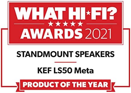 KEF LS50 Meta Passive Bookshelf Speakers   Pair  Carbon Black 