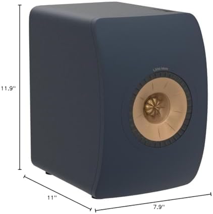 KEF LS50 Meta Passive Bookshelf Speakers   Pair  Carbon Black 