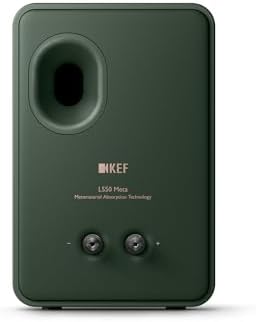 KEF LS50 Meta Passive Bookshelf Speakers   Pair  Carbon Black 