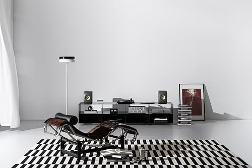 KEF LS50 Meta Passive Bookshelf Speakers   Pair  Carbon Black 