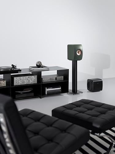 KEF LS50 Meta Passive Bookshelf Speakers   Pair  Carbon Black 