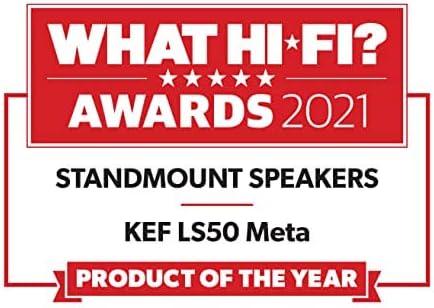 KEF LS50 Meta Passive Bookshelf Speakers   Pair  Carbon Black 