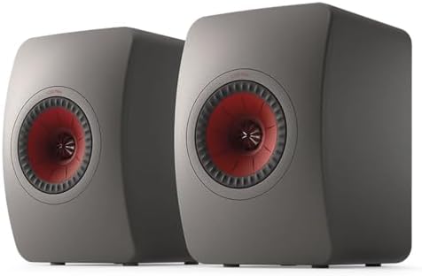 KEF LS50 Meta Passive Bookshelf Speakers   Pair  Carbon Black 