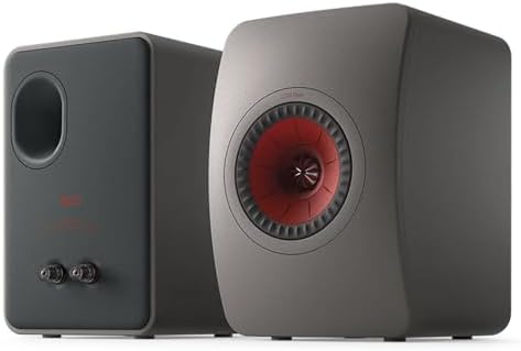 KEF LS50 Meta Passive Bookshelf Speakers   Pair  Carbon Black 