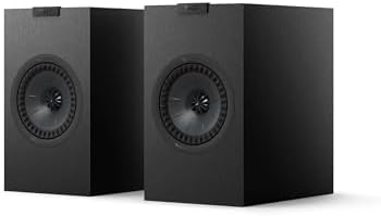 KEF Q1 Meta Bookshelf Speakers   Pair  Black 