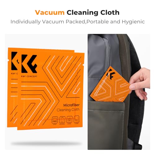 K&F Concept 4 in 1 Camera Cleaning Kit with Lens Brush Pen  Rocket Air Blower  Microfiber Cleaning Cloth  Lens Cleaner Kit for Canon Nikon Pentax Sony DSLR Cameras Cleaning Tool Accessories