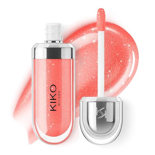 KIKO Milano 3D Hydra Lip Gloss   High Shine  Hydrating  Plumping  Non Sticky  Moisturizing Lip Makeup