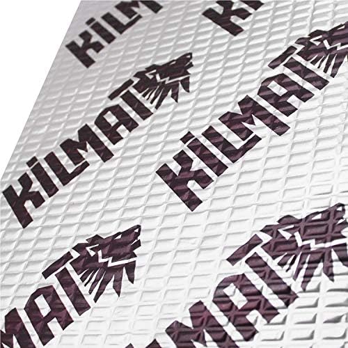 KILMAT 50 mil 50 sqft Car Sound Deadening Mat  Butyl Automotive Sound Deadener  Audio Noise Insulation and dampening