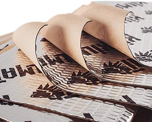 KILMAT 50 mil 50 sqft Car Sound Deadening Mat  Butyl Automotive Sound Deadener  Audio Noise Insulation and dampening