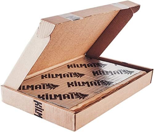 KILMAT 50 mil 50 sqft Car Sound Deadening Mat  Butyl Automotive Sound Deadener  Audio Noise Insulation and dampening