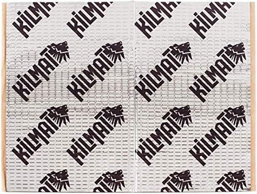 KILMAT 50 mil 50 sqft Car Sound Deadening Mat  Butyl Automotive Sound Deadener  Audio Noise Insulation and dampening