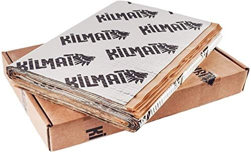 KILMAT 50 mil 50 sqft Car Sound Deadening Mat  Butyl Automotive Sound Deadener  Audio Noise Insulation and dampening