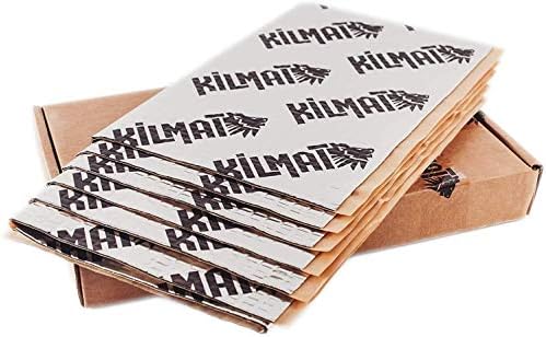 KILMAT 50 mil 50 sqft Car Sound Deadening Mat  Butyl Automotive Sound Deadener  Audio Noise Insulation and dampening