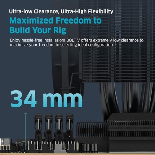 KLEVV Bolt V DDR5 32GB  2x16GB  6000MHz CL28 SK Hynix A Die 1 35V Gaming Desktop Ram Memory XMP 3 0 / AMD Expo Ready  KD5AGUA80 60B280H 