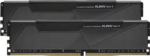 KLEVV Bolt X DDR4 32GB  2x16GB  3200MHz CL16 1 35V Gaming Desktop Ram Memory SK Hynix Chip XMP 2 0 Ready  KD4AGUA80 32A160U 