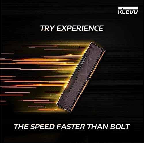 KLEVV Bolt X DDR4 32GB  2x16GB  3200MHz CL16 1 35V Gaming Desktop Ram Memory SK Hynix Chip XMP 2 0 Ready  KD4AGUA80 32A160U 