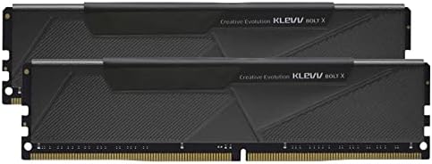 KLEVV Bolt X DDR4 32GB  2x16GB  3200MHz CL16 1 35V Gaming Desktop Ram Memory SK Hynix Chip XMP 2 0 Ready  KD4AGUA80 32A160U
