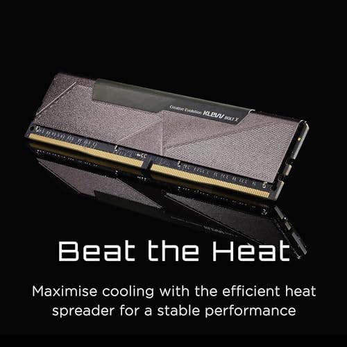 KLEVV Bolt X DDR4 32GB  2x16GB  3200MHz CL16 1 35V Gaming Desktop Ram Memory SK Hynix Chip XMP 2 0 Ready  KD4AGUA80 32A160U
