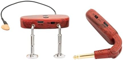 KNA VV Wi Wireless Violin Viola Pickup  Updated    UHF Piezo System with Volume Control  50m Range  Ultra Low Latency  Easy Install  Professional Sound for String Instruments