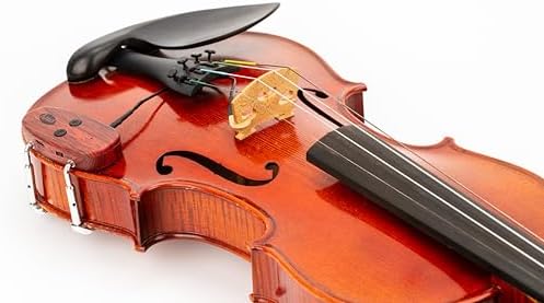 KNA VV Wi Wireless Violin Viola Pickup  Updated    UHF Piezo System with Volume Control  50m Range  Ultra Low Latency  Easy Install  Professional Sound for String Instruments