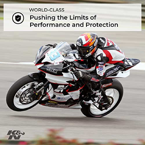K&N Engine Air Filter  High Performance  Premium  Powersport Air Filter  Fits 2009 2019 KAWASAKI  Ninja ZX 6R  ZX 6R ABS  KRT Edition  30th Anniversary  ZX600  KA 6009