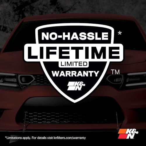 K&N Engine Air Filter  Increase Power & Acceleration  Washable  Premium  Replacement Car Air Filter  Compatible with 2009 2020 Nissan GT R  3 8L V6  33 2413