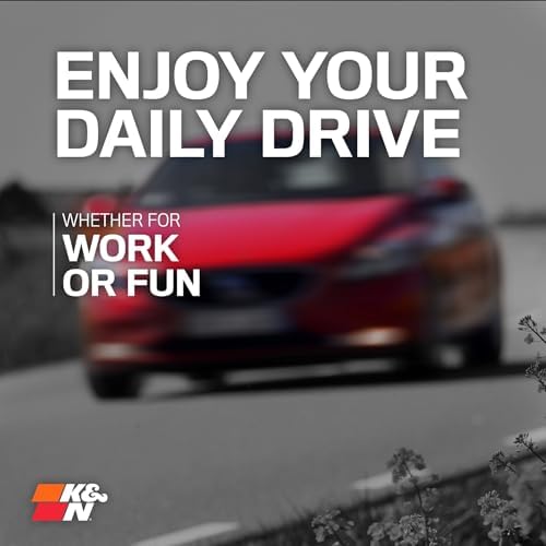 K&N High Flow Original Lifetime Engine Air Filter  Increase Power  Premium  Washable  Compatible with Pontiac/Scion/Toyota   See Product Description for Select Models  33 2360