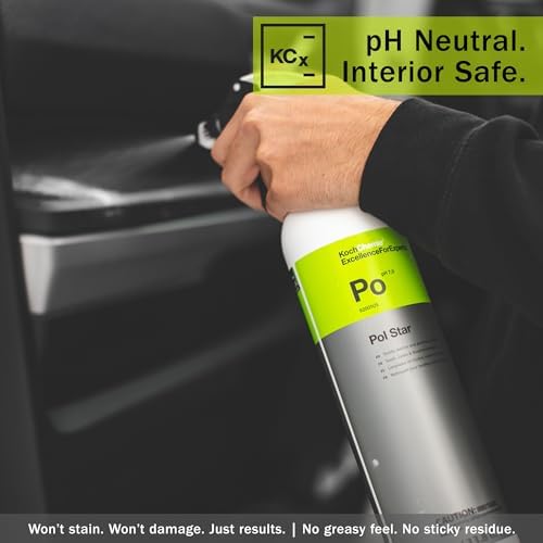 KOCHCHEMIE   Pol Star   Textile  Leather & Suede Cleaner; Natural Cleaner  Protection Formula; No Water Marks  1 Liter 