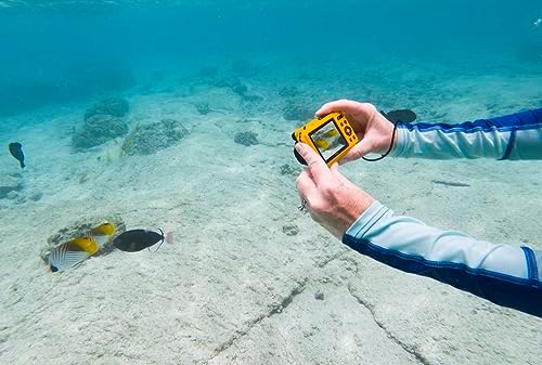 KODAK PIXPRO WPZ2 Waterproof Digital Camera  16MP with 4X Optical Zoom  Shockproof  Dustproof  1080p Video  Wi Fi  Yellow