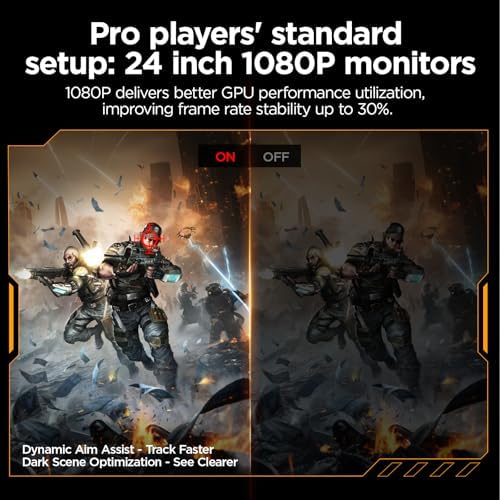 KOORUI 24 5 Inch Gaming Monitor 200Hz  1ms  FHD 1920   1080p  IPS Display  HDR400  90  DCI P3 Color Gamut with Adaptive Sync  HDMI & DP Port  Black  G2511P