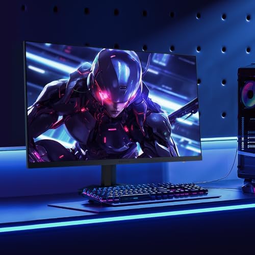 KOORUI 27 Inch QHD Gaming Monitor  200Hz Monitor  1ms  Fast IPS  HDR400  95  DCI P3 Color Gamut  Height/Pivot/Tilt Adjustability  Adaptive Sync Technology  HDMI & DP Ports  2K Display  Black G2722P