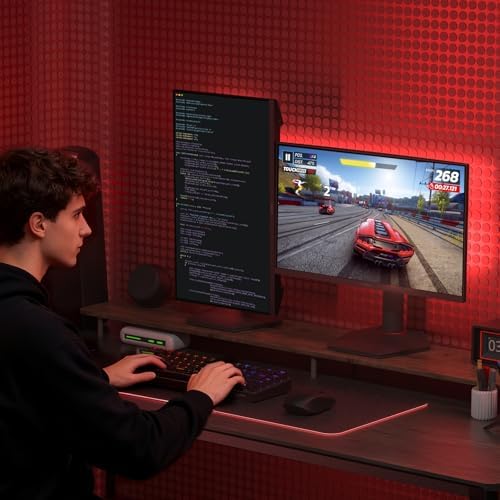 KOORUI 34 inch Curved Ultrawide WQHD 3440 1440 Gaming Monitor  180Hz 1000R  PIP/PBP  1ms MPRT   HDR400  DCI P3 95   FreeSync Premium  1 x DP 1 4 & 2 x HDMI 2 0  Tilt Height Swivel Adjustment  34E6UC