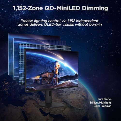 KOORUI 34 inch Curved Ultrawide WQHD 3440 1440 Gaming Monitor  180Hz 1000R  PIP/PBP  1ms MPRT   HDR400  DCI P3 95   FreeSync Premium  1 x DP 1 4 & 2 x HDMI 2 0  Tilt Height Swivel Adjustment  34E6UC