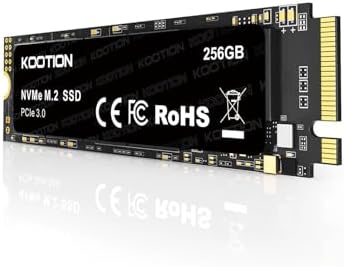 KOOTION 512GB PCIe 3 0 M 2 Internal Solid State Drive PCle 3 0x4 SSD NVMe M 2 2280 Internal SSD Up to 3500MB/s PCIe Gen 3 NVMe SSD Less Heat Large Storage M 2 Internal Solid State Hard Drive for PC