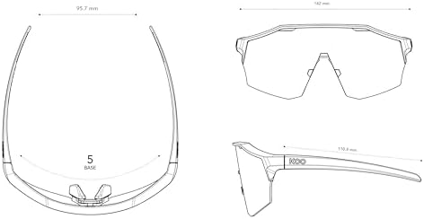 KOO Alibi Sunglasses   Performance Eyewear for Road  MTB  Road Cycling & Cyclocross Sports