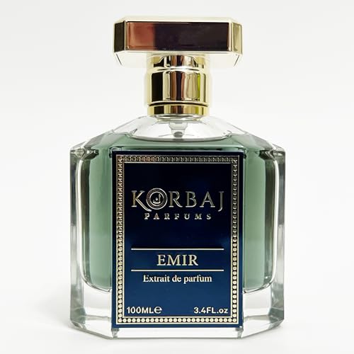 KORBAJ PARFUMS Emir   Arabian Perfume for Women  Eau de Parfum Men with with Sicilian Orange  Calabrian Bergamot   White Musk  Vanilla  Amber and Fruity Notes100ml
