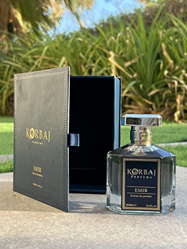 KORBAJ PARFUMS Emir   Arabian Perfume for Women  Eau de Parfum Men with with Sicilian Orange  Calabrian Bergamot   White Musk  Vanilla  Amber and Fruity Notes100ml