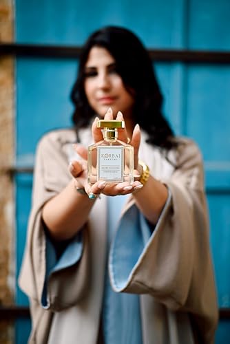 KORBAJ PARFUMS Emir   Arabian Perfume for Women  Eau de Parfum Men with with Sicilian Orange  Calabrian Bergamot   White Musk  Vanilla  Amber and Fruity Notes100ml