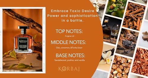 KORBAJ PARFUMS Emir   Arabian Perfume for Women  Eau de Parfum Men with with Sicilian Orange  Calabrian Bergamot   White Musk  Vanilla  Amber and Fruity Notes100ml