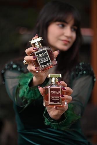 KORBAJ PARFUMS Emir   Arabian Perfume for Women  Eau de Parfum Men with with Sicilian Orange  Calabrian Bergamot   White Musk  Vanilla  Amber and Fruity Notes100ml