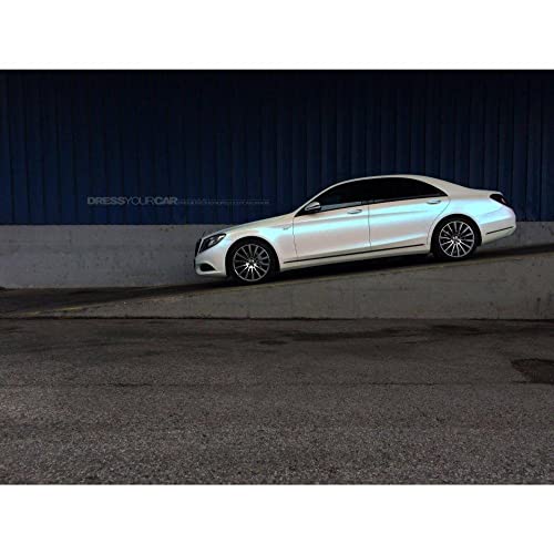 KPMF Car Wrap Roll K75400 Matte Pacific Blue/White Starlight K75576 5ft x 60ft 300 Sq/ft Automotive Vinyl Wrap for Cars Car Interior Wrap & Exterior w/Free Instawraps Pro Glove